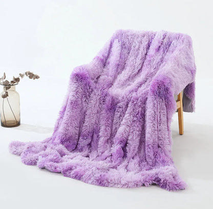 PlushDream | Ultra pluszowy koc z polaru koralowego