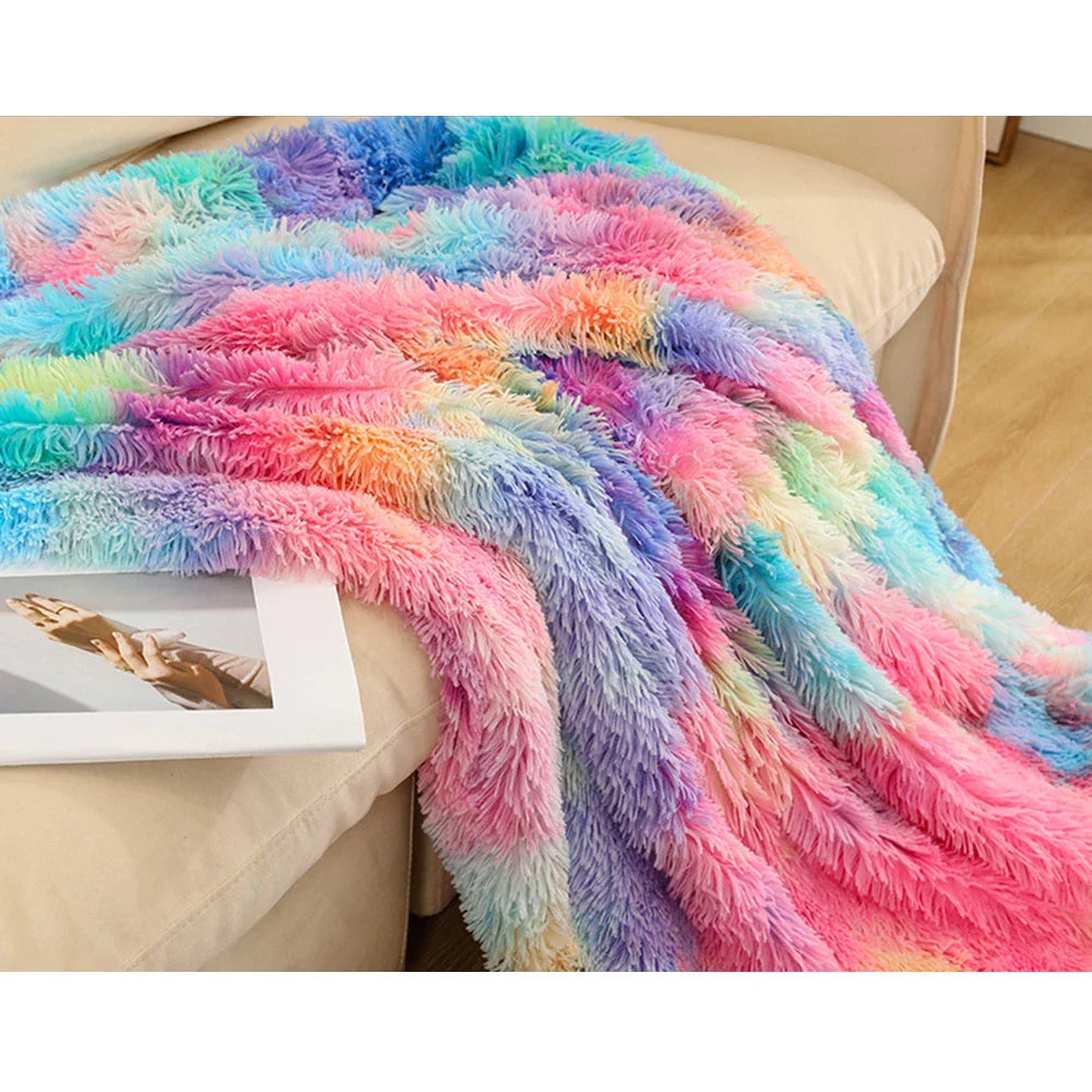 PlushDream | Ultra pluszowy koc z polaru koralowego