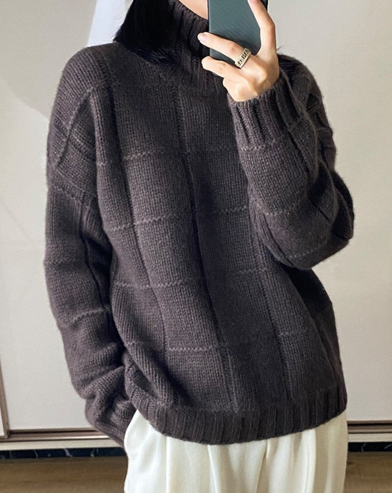 LB | Nowoczesny i modny sweter zimowy