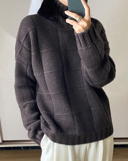 LB | Nowoczesny i modny sweter zimowy