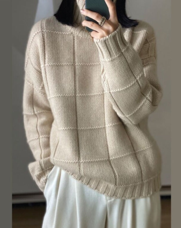 LB | Nowoczesny i modny sweter zimowy