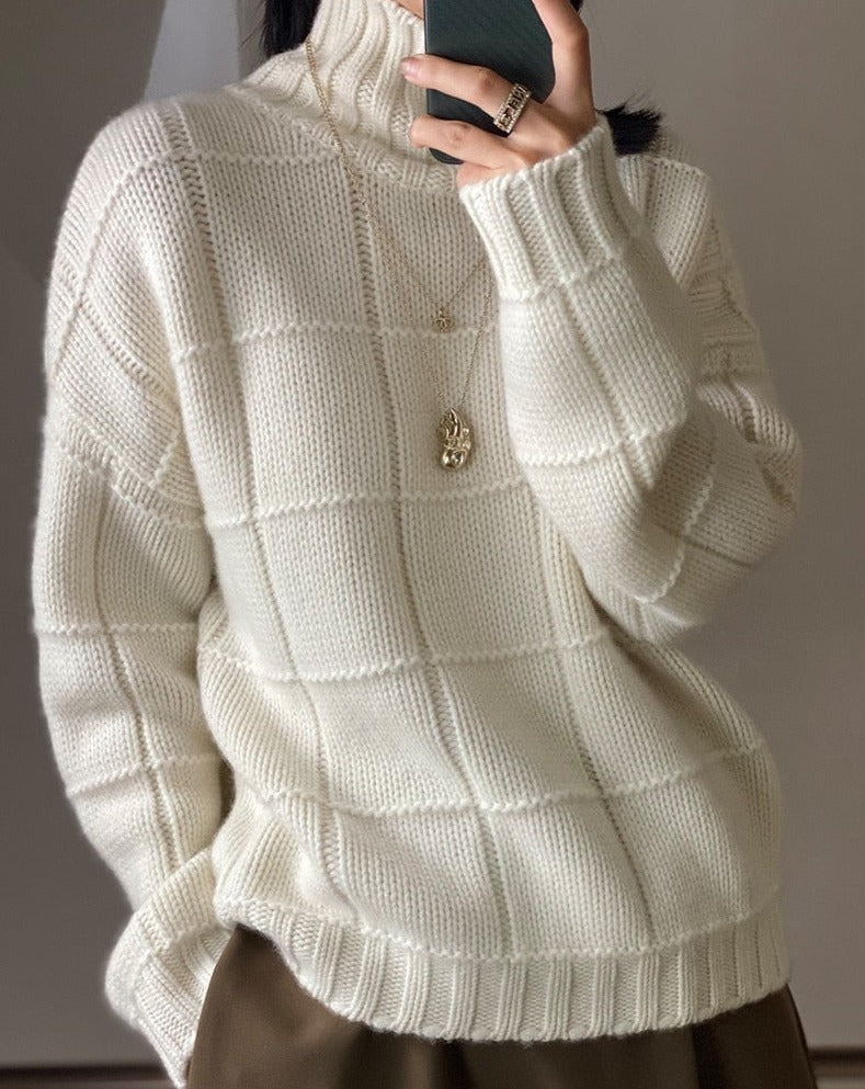 LB | Nowoczesny i modny sweter zimowy