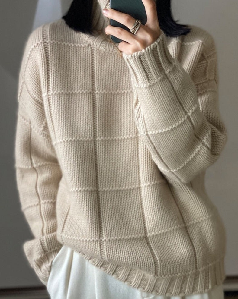 LB | Nowoczesny i modny sweter zimowy