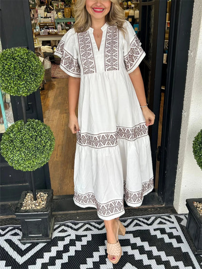 LB | Sukienka maxi boho