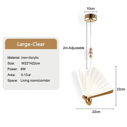 LuminaWings - Lampa wisząca Motyl