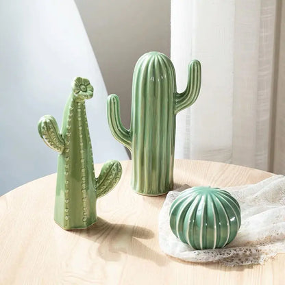 DesertChic - Ceramiczna ozdoba w kształcie kaktusa