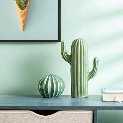 DesertChic - Ceramiczna ozdoba w kształcie kaktusa