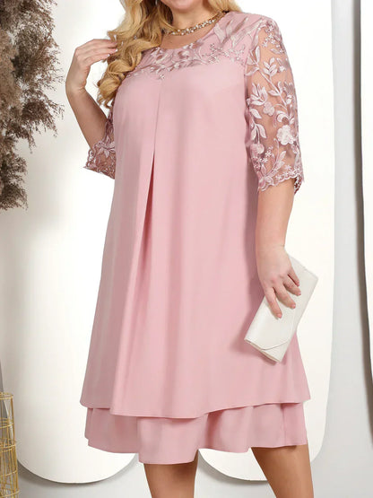 LB | Koronkowa sukienka Plus Size dla kobiet