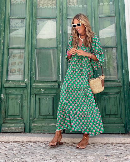 LB | Sukienka maxi Bohemian Breeze
