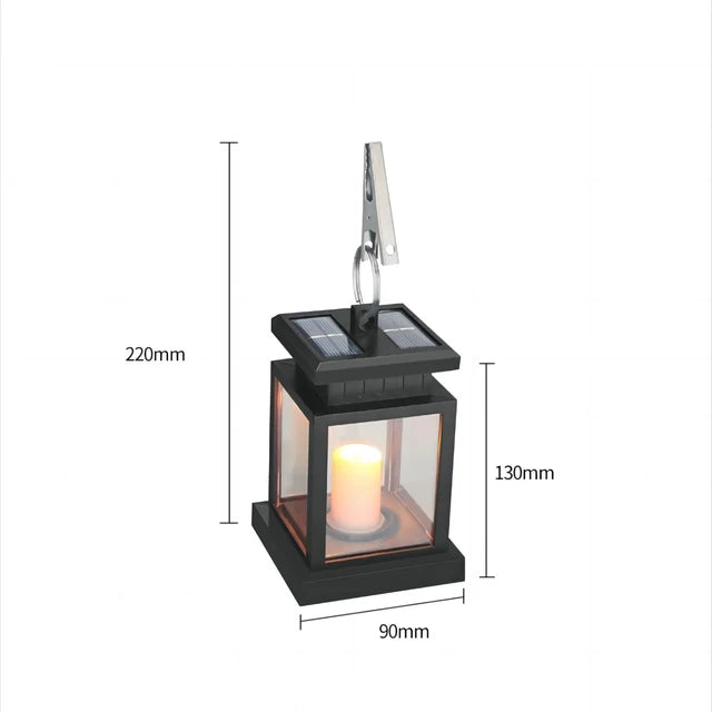 LanternLeaf - lampa ogrodowa w kształcie latarni