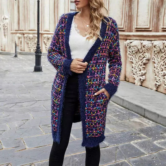 LB | Dopasowany i elegancki kardigan zimowy