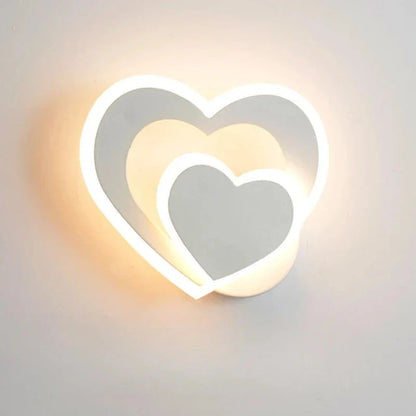 StylishShine - Lampa ścienna serce