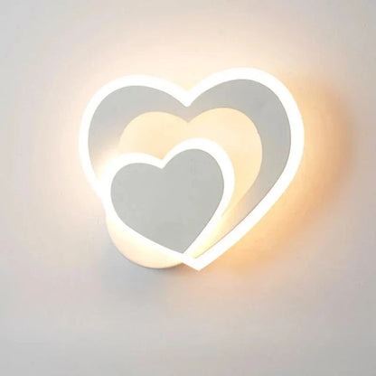StylishShine - Lampa ścienna serce