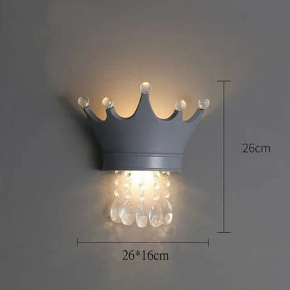 LuminaGlimmer - Kinkiet ścienny Crown