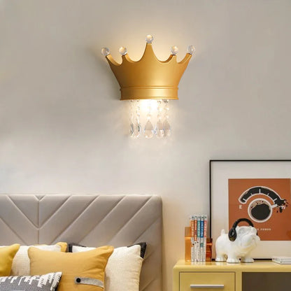 LuminaGlimmer - Kinkiet ścienny Crown