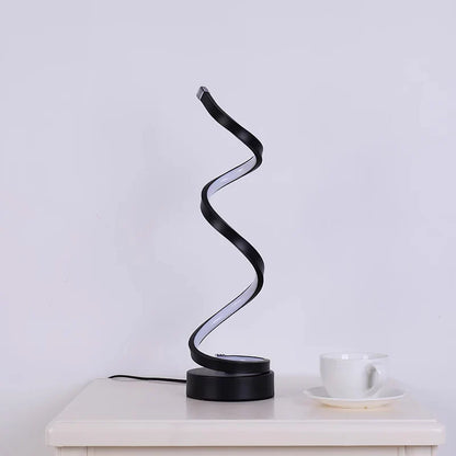 PureLight - lampa stołowa LED spirala
