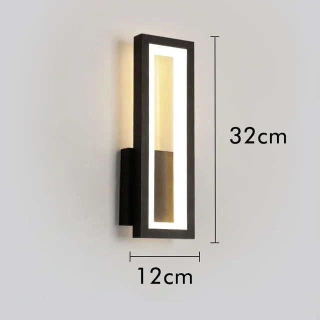 GleamingInteriors - Wewnętrzna lampa ścienna