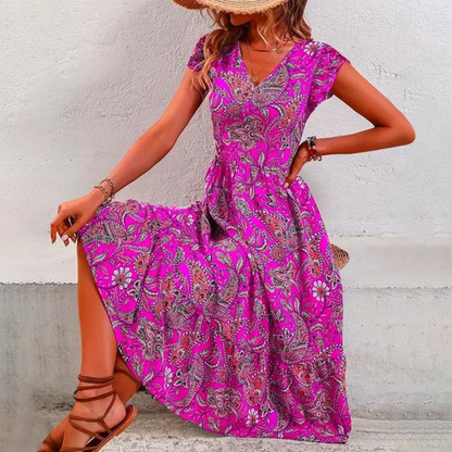 AS | Elegancka sukienka w kwiaty w stylu vintage