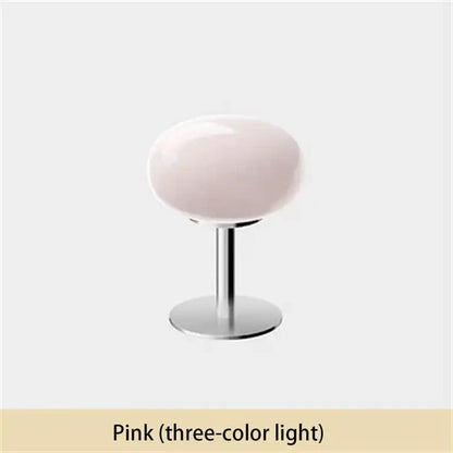 CreamPop - kremowa szklana lampa Lollipop