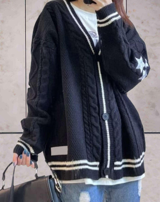 LB | Luźny i stylowy sweter zimowy