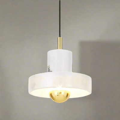 MarbleElegance | Inspirowana lampa wisząca wykonana z marmuru