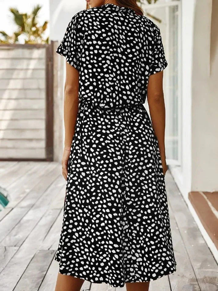 LB | Letnia sukienka midi w stylu boho