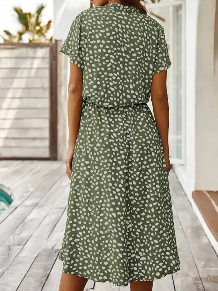 LB | Letnia sukienka midi w stylu boho