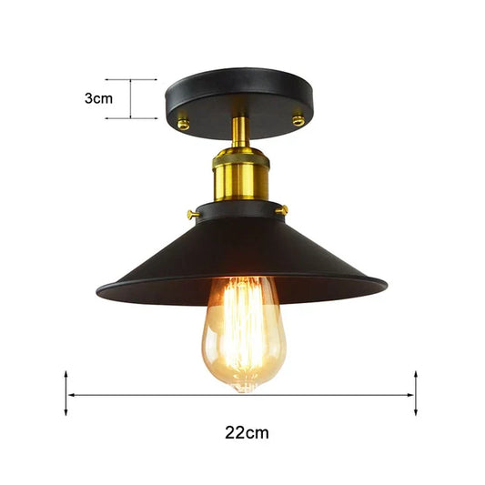 Ponadczasowa lampa sufitowa w stylu vintage