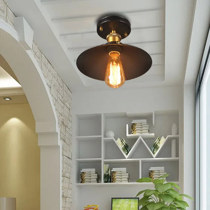 Ponadczasowa lampa sufitowa w stylu vintage