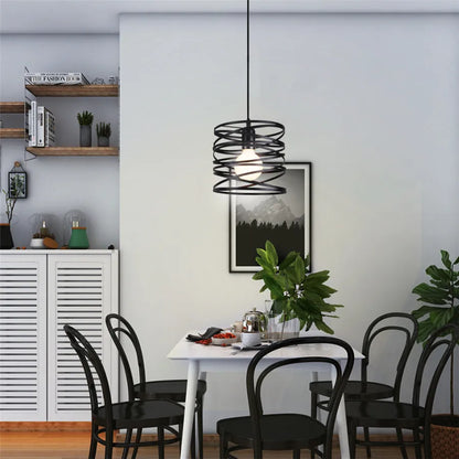 MetalCraft - Lampa wisząca z metalowego drutu