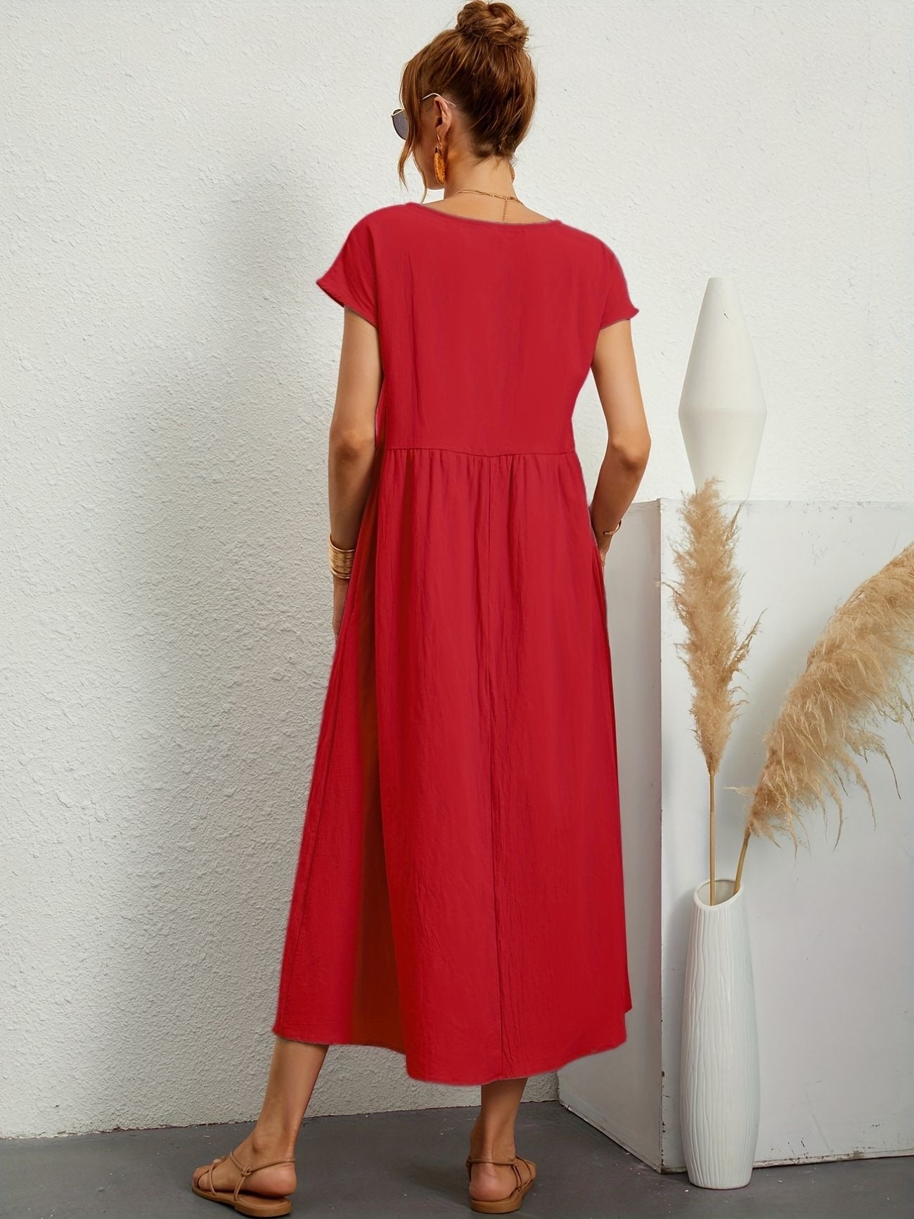 LB | Heike Airy sukienka maxi