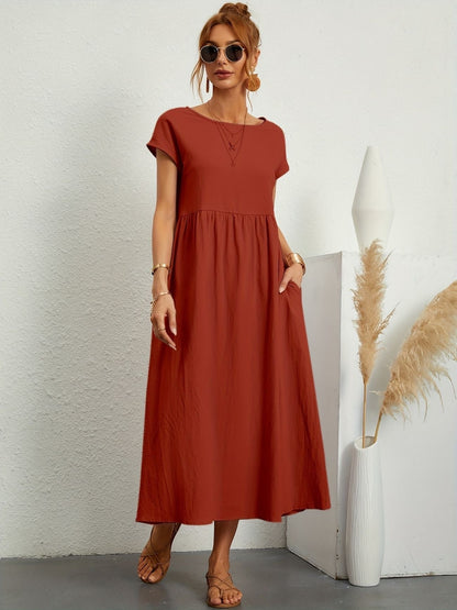LB | Heike Airy sukienka maxi