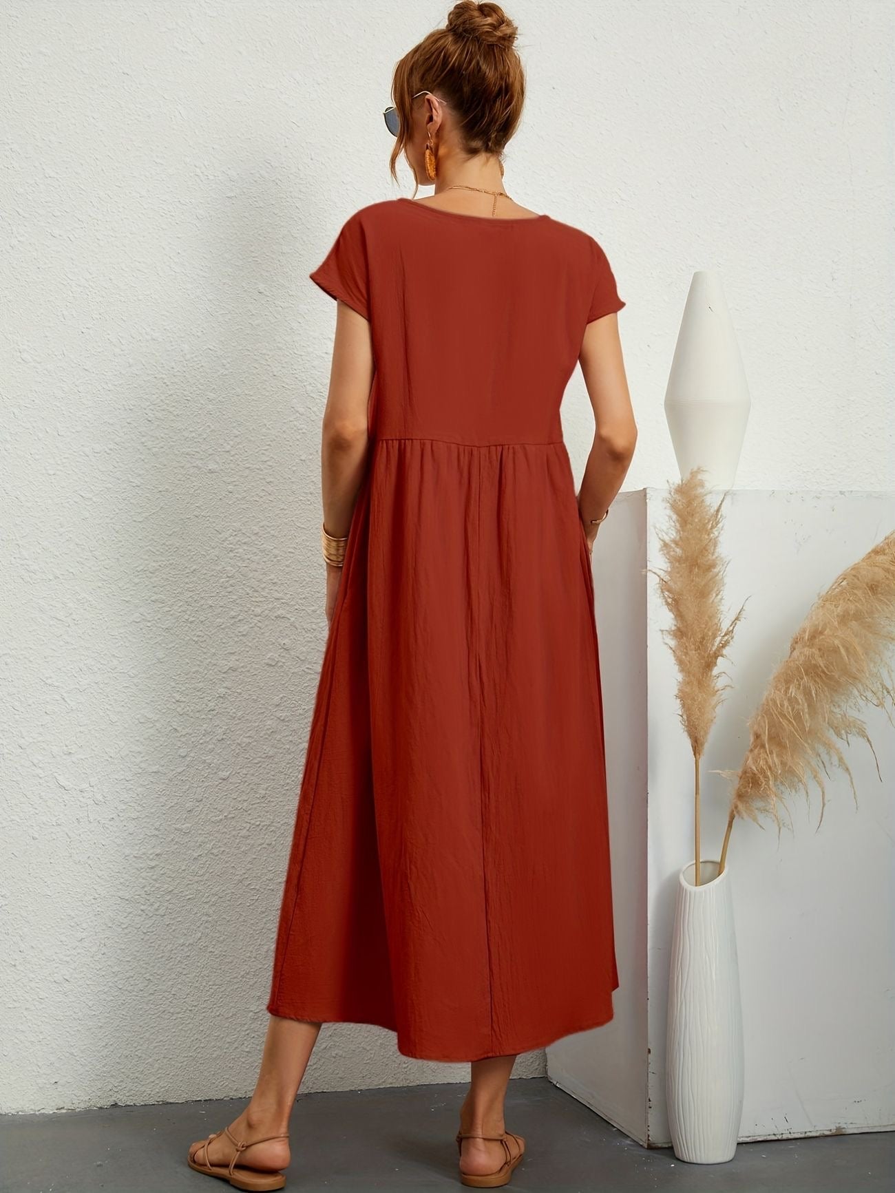 LB | Heike Airy sukienka maxi