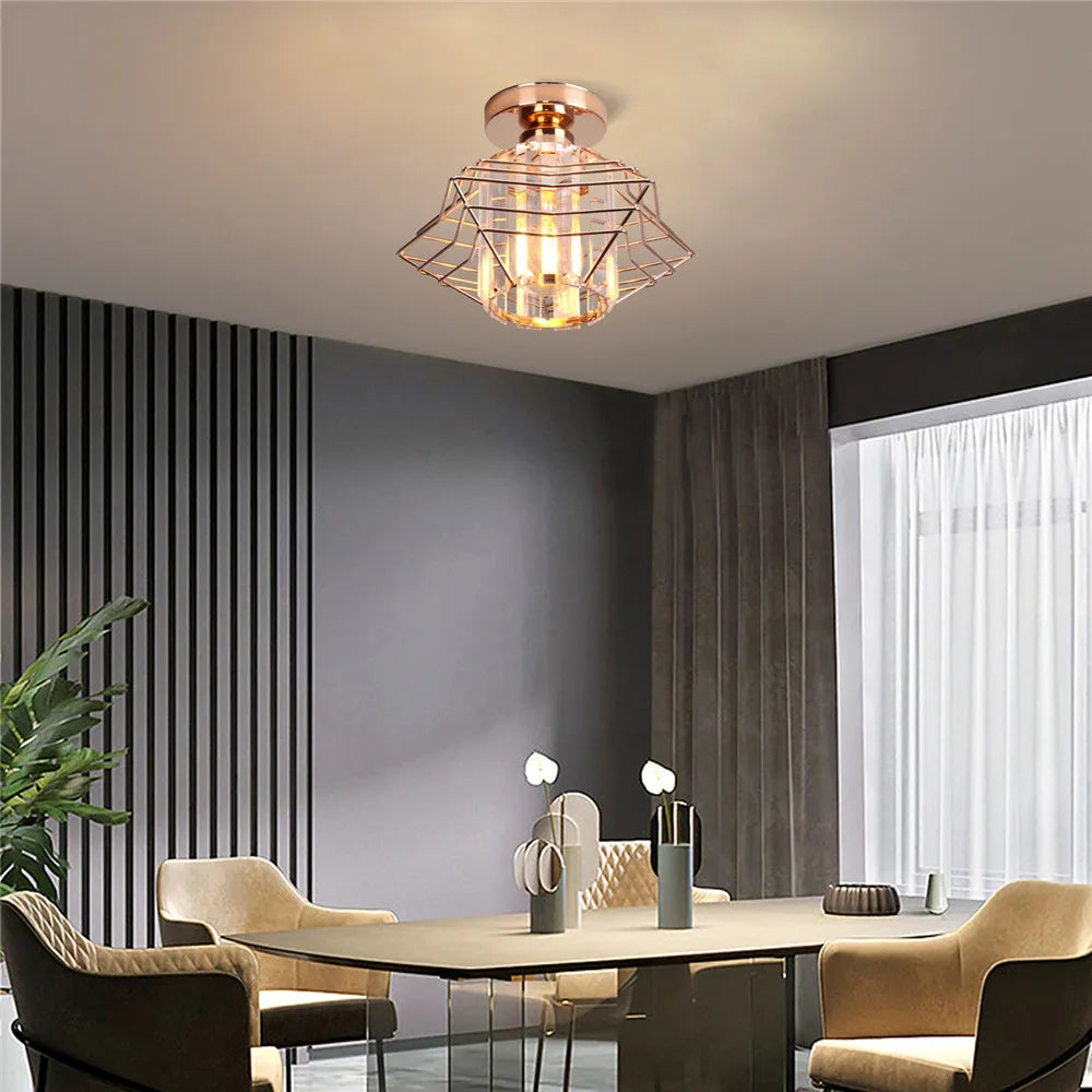 GlacierShine - skandynawska lampa sufitowa