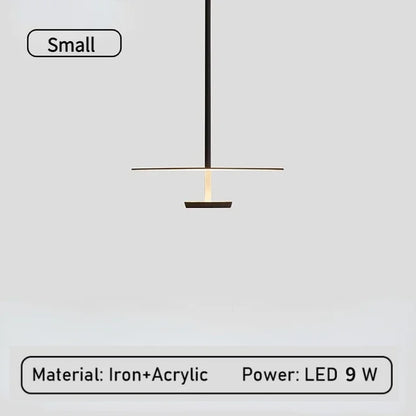 ChicCurve - Minimalistyczna lampa wisząca z pierścieniem