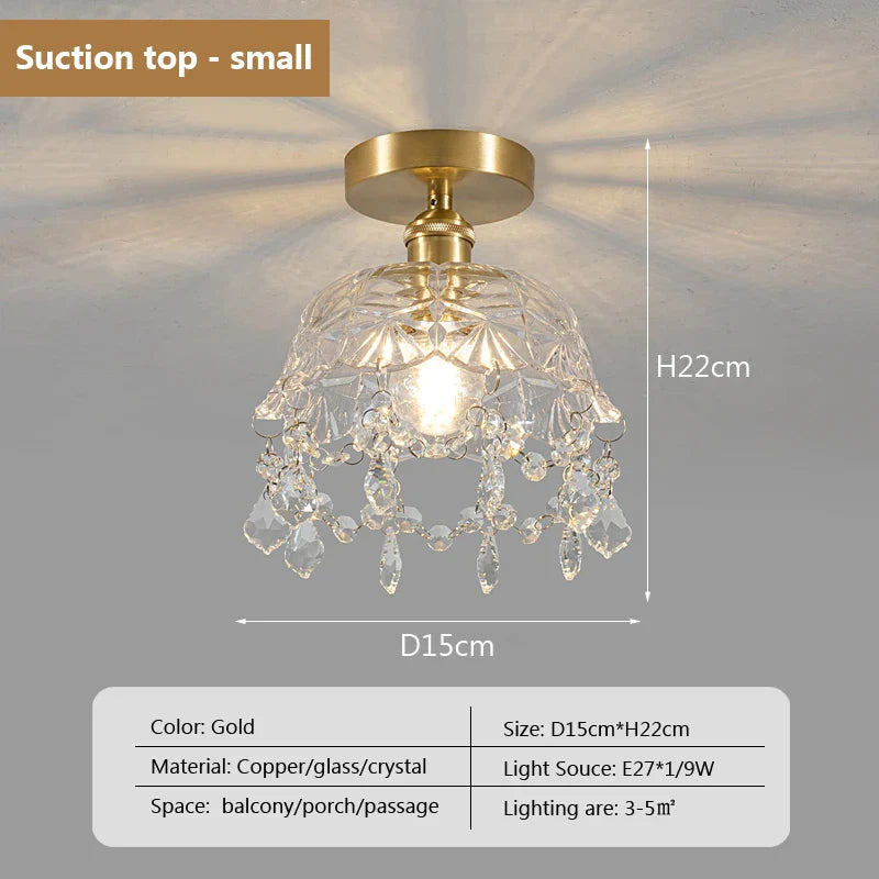 PrismGlow - Nowoczesna szklana lampa wisząca