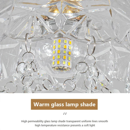 PrismGlow - Nowoczesna szklana lampa wisząca