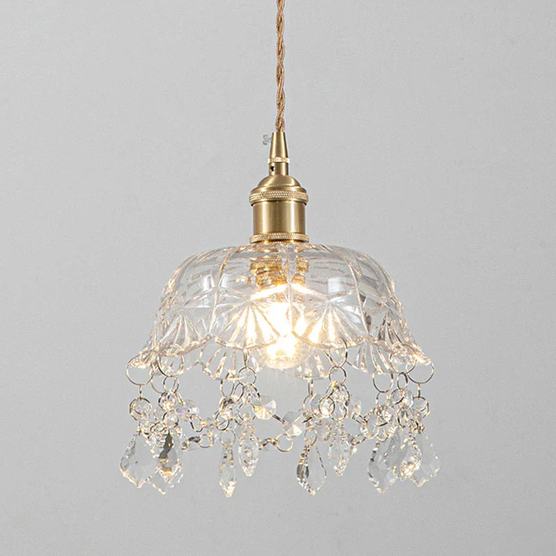 PrismGlow - Nowoczesna szklana lampa wisząca