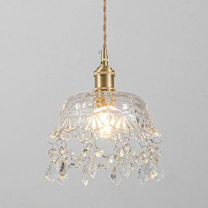 PrismGlow - Nowoczesna szklana lampa wisząca