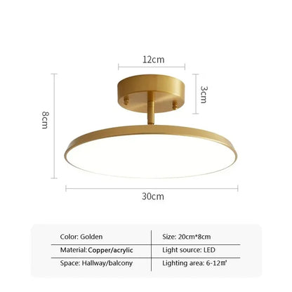 SleekAura - minimalistyczna lampa