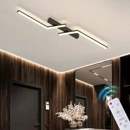SleekGlow - lampa sufitowa z linią LED