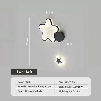 Dreamscape - Lampa ścienna Cloud Star Moon
