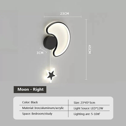 Dreamscape - Lampa ścienna Cloud Star Moon