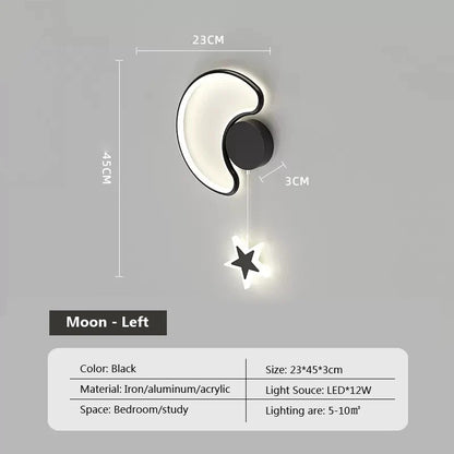 Dreamscape - Lampa ścienna Cloud Star Moon