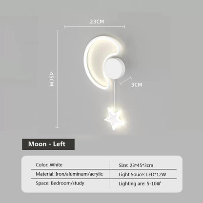 Dreamscape - Lampa ścienna Cloud Star Moon