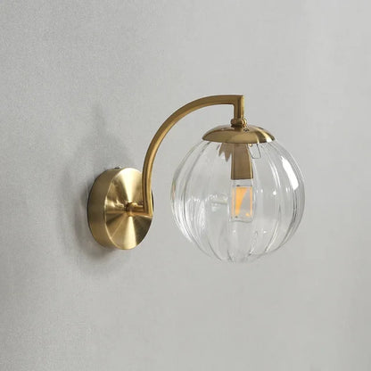 LumiCrystal - Nowoczesna szklana lampa ścienna