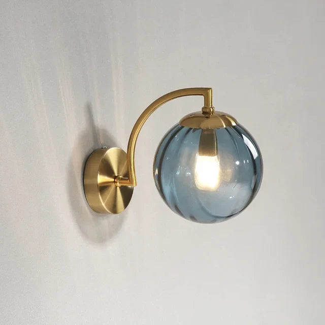 LumiCrystal - Nowoczesna szklana lampa ścienna