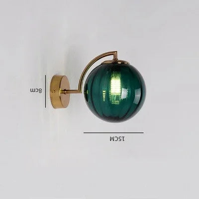 LumiCrystal - Nowoczesna szklana lampa ścienna