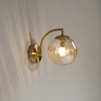 LumiCrystal - Nowoczesna szklana lampa ścienna