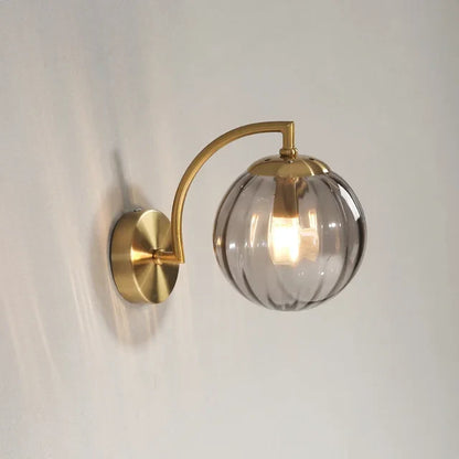 LumiCrystal - Nowoczesna szklana lampa ścienna